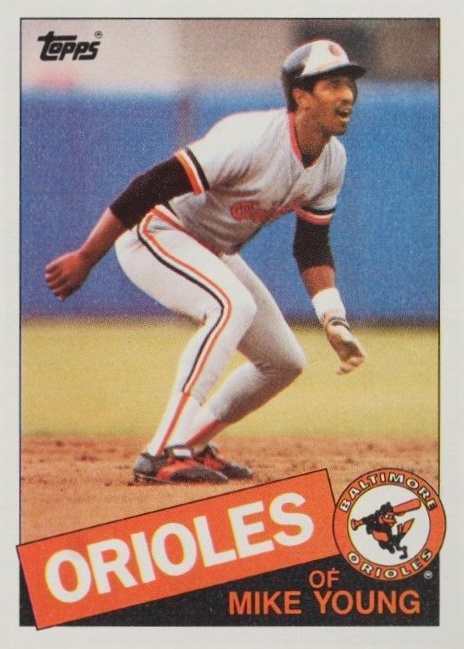 1985 Topps Mike Young #173 Baseball Card