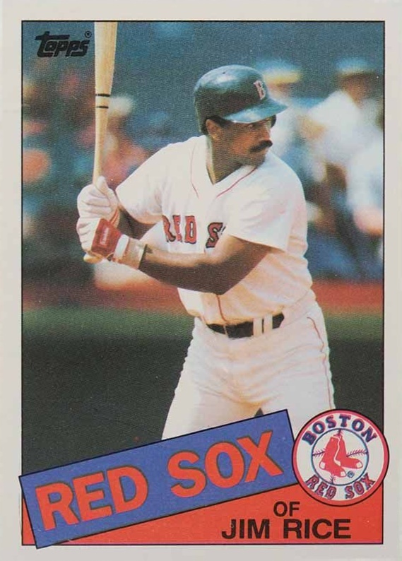 1985 Topps Jim Rice #150 Baseball Card