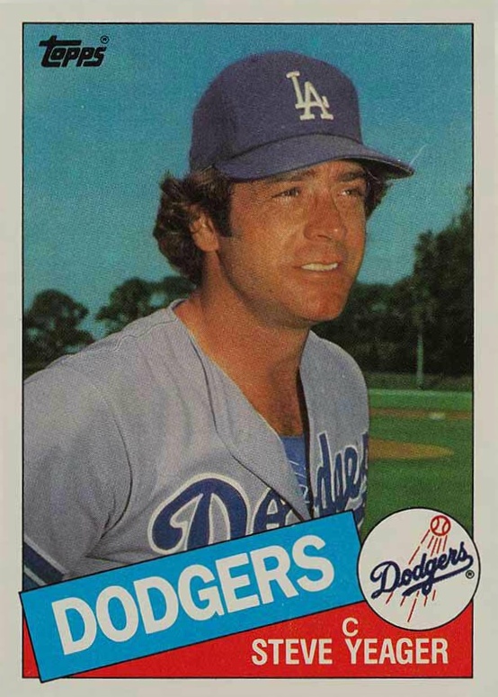 1985 Topps Steve Yeager #148 Baseball Card