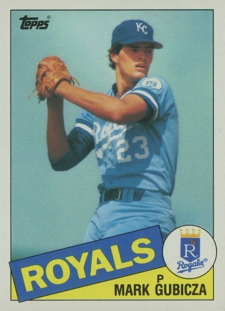 1985 Topps Mark Gubicza #127 Baseball Card