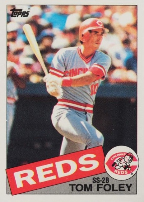 1985 Topps Tom Foley #107 Baseball Card