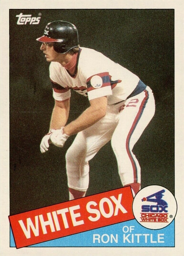 1985 Topps Ron Kittle #105 Baseball Card