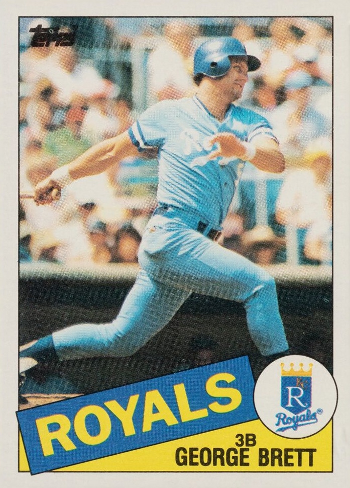 1985 Topps George Brett #100 Baseball Card