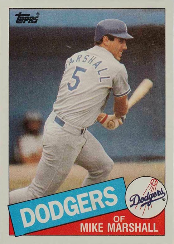 1985 Topps Mike Marshall #85 Baseball Card