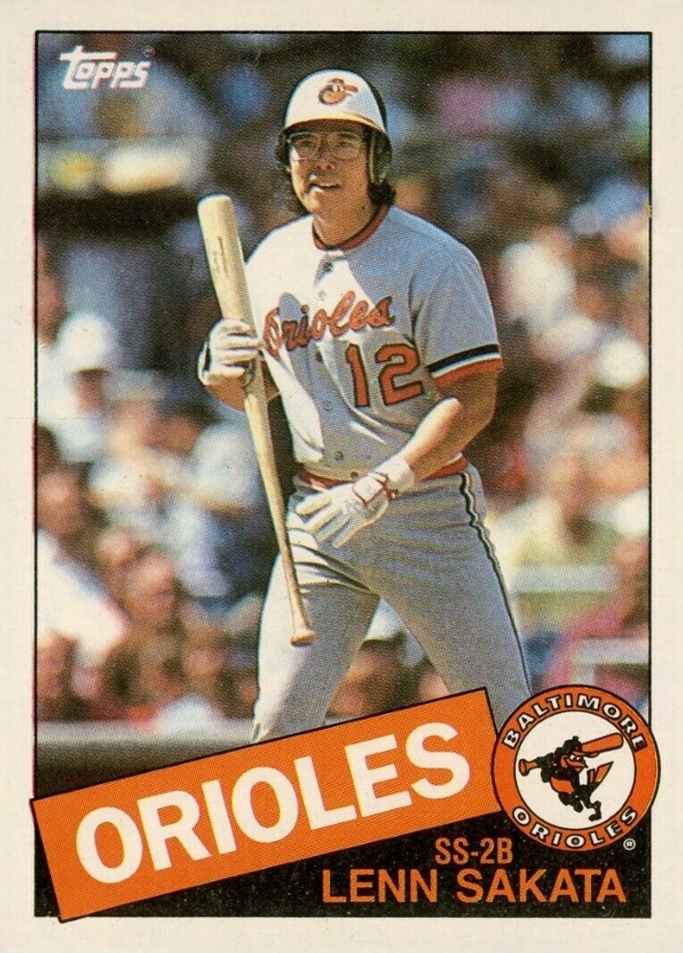 1985 Topps Lenn Sakata #81 Baseball Card