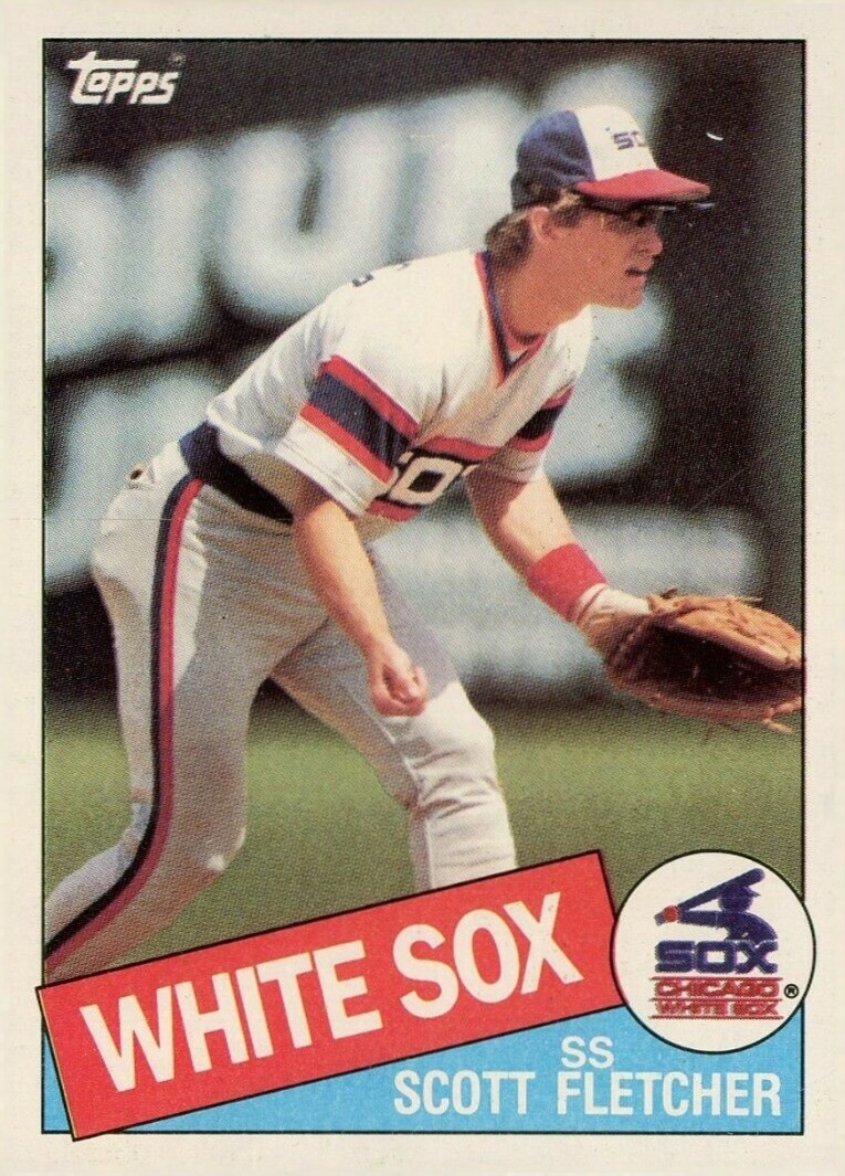 1985 Topps Scott Fletcher #78 Baseball Card