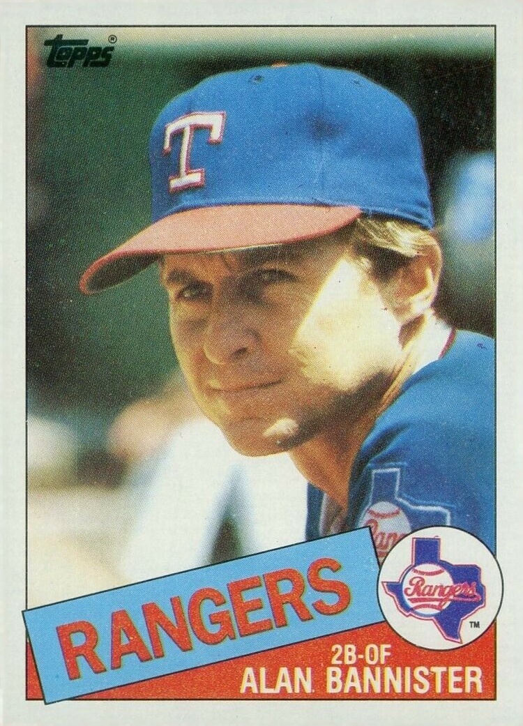 1985 Topps Alan Bannister #76 Baseball Card