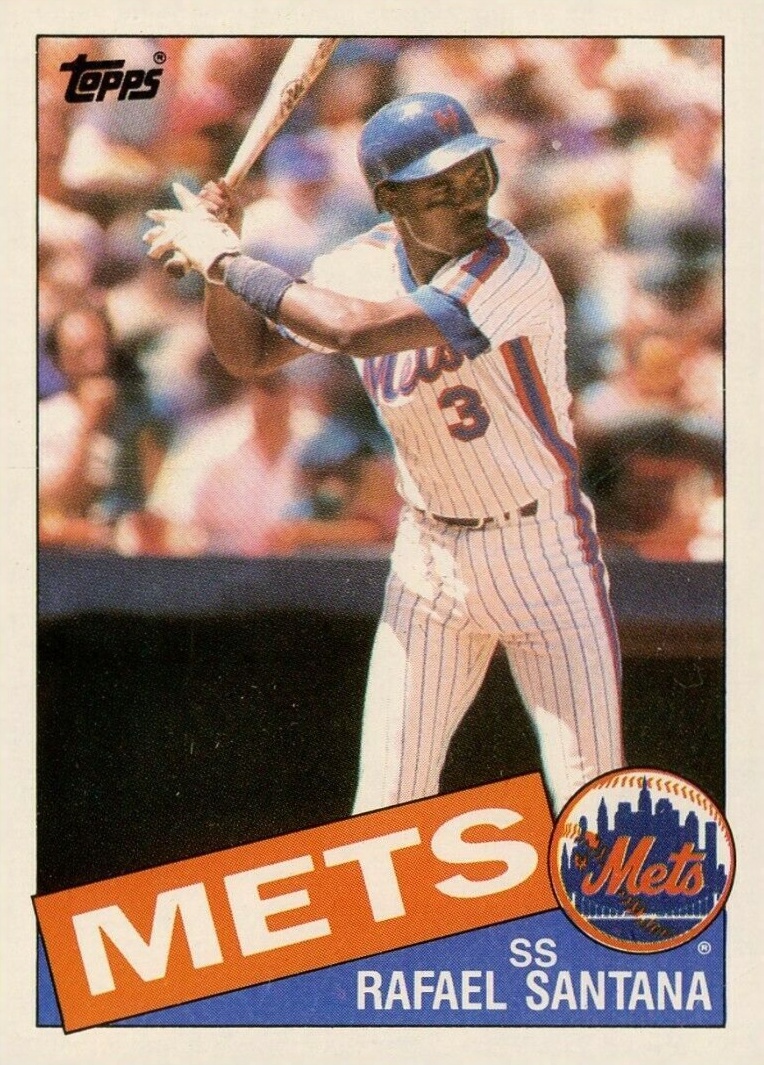 1985 Topps Rafael Santana #67 Baseball Card