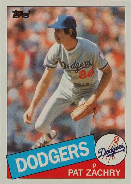 1985 Topps Pat Zachry #57 Baseball Card