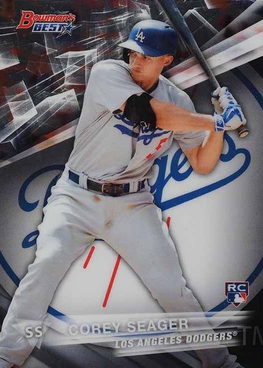 2016 Bowman's Best  Corey Seager #25 Baseball Card