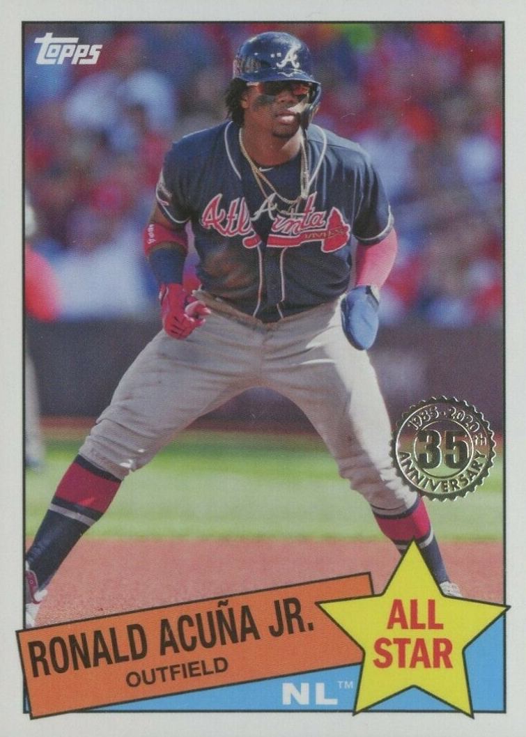 2020 Topps 1985 Topps 35th Anniversary Ronald Acuna Jr. #85AS39 Baseball Card