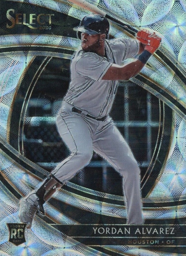 2020 Panini Select Yordan Alvarez #154 Baseball Card