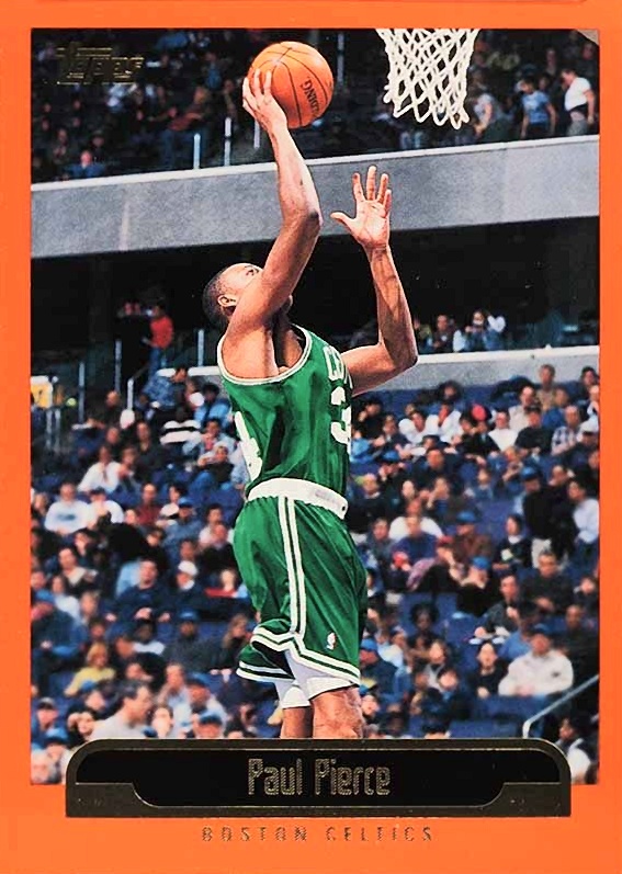 1999 Topps Paul Pierce #82 Basketball Card