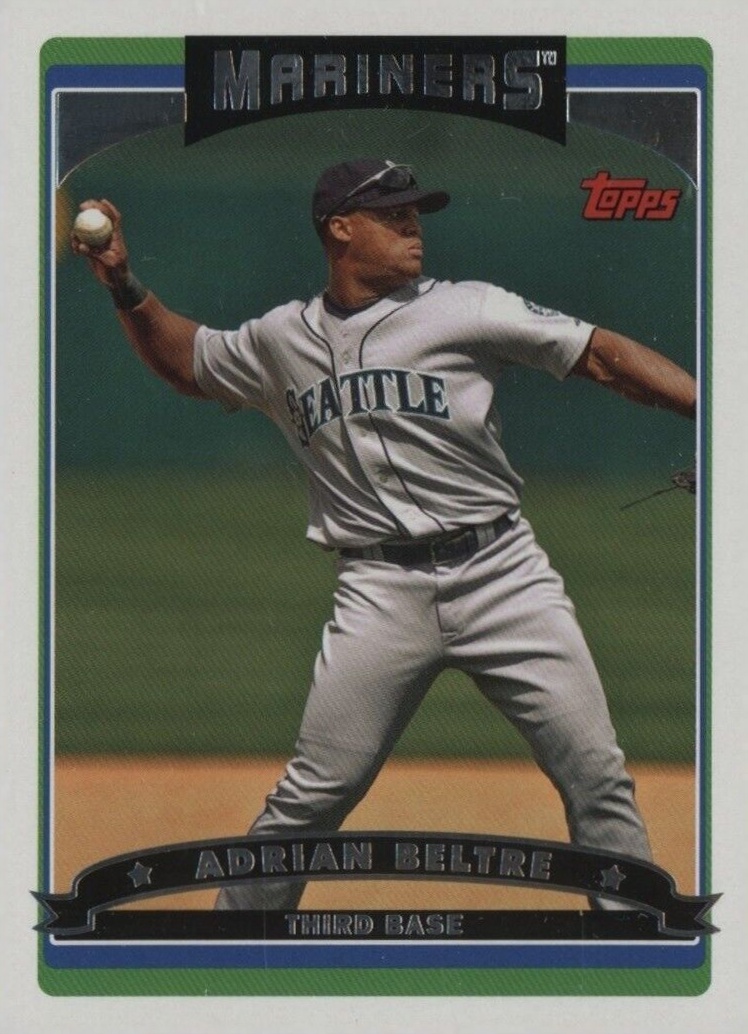 2006 Topps Adrian Beltre #495 Baseball Card