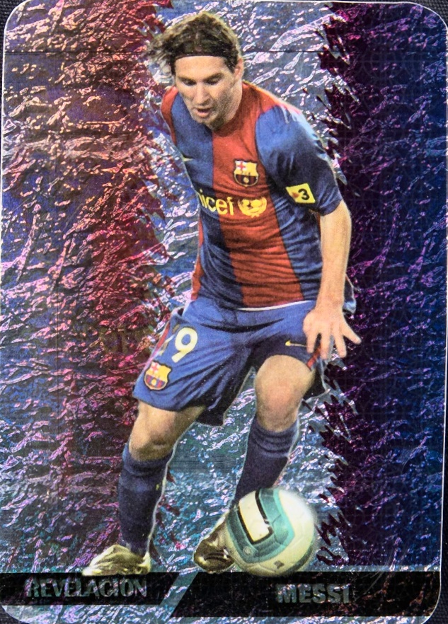 2007 Mundi Cromo Las Fichas de La Liga Lionel Messi #542 Soccer Card