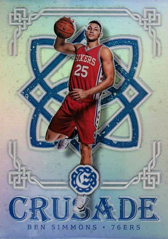 2016 Panini Excalibur Crusade Ben Simmons #91 Basketball Card