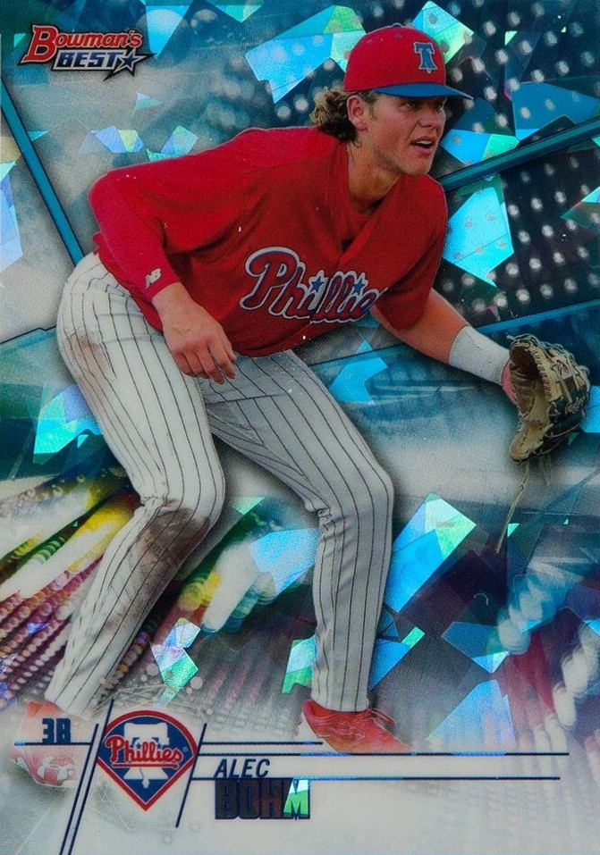 2018 Bowman's Best Top Prospects Alec Bohm #TP-8 Baseball Card