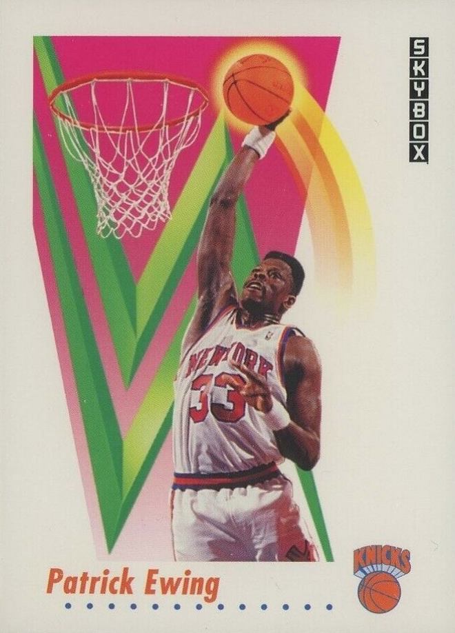 1991 Skybox Patrick Ewing #189 Basketball Card