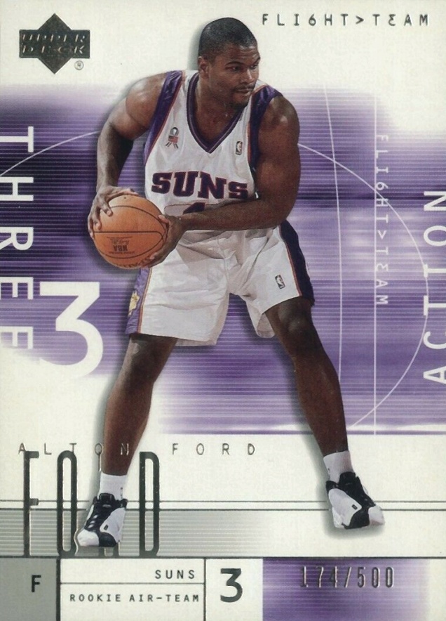 2001 Upper Deck Flight Team Alton Ford #115 Basketball Card