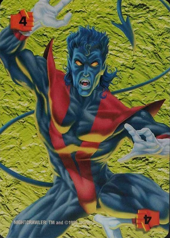 1995 Marvel Overpower Nightcrawler # Non-Sports Card