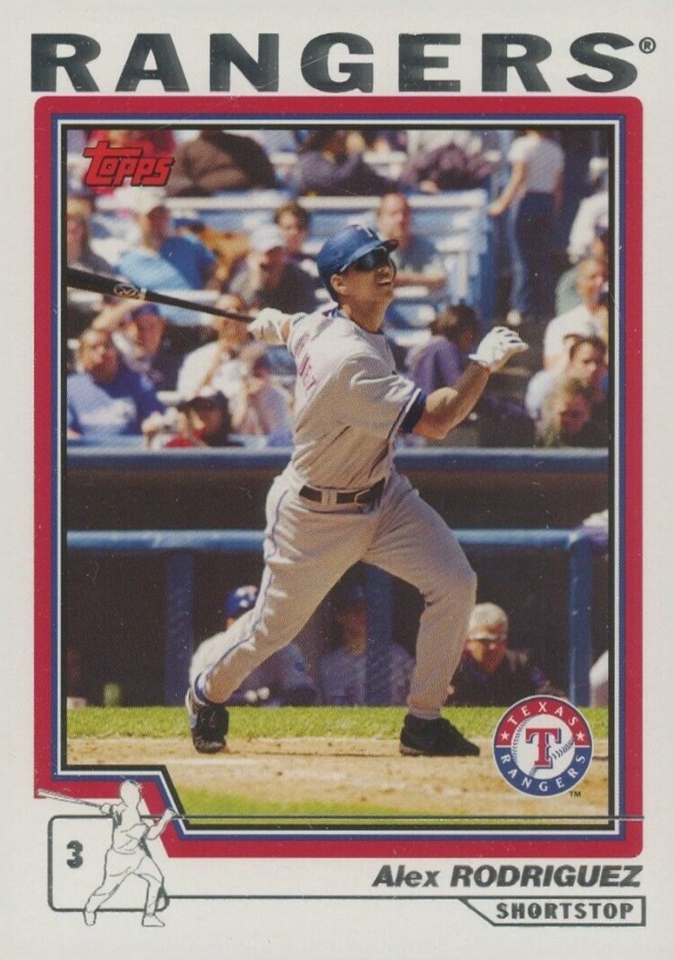 2004 Topps  Alex Rodriguez #100 Baseball Card