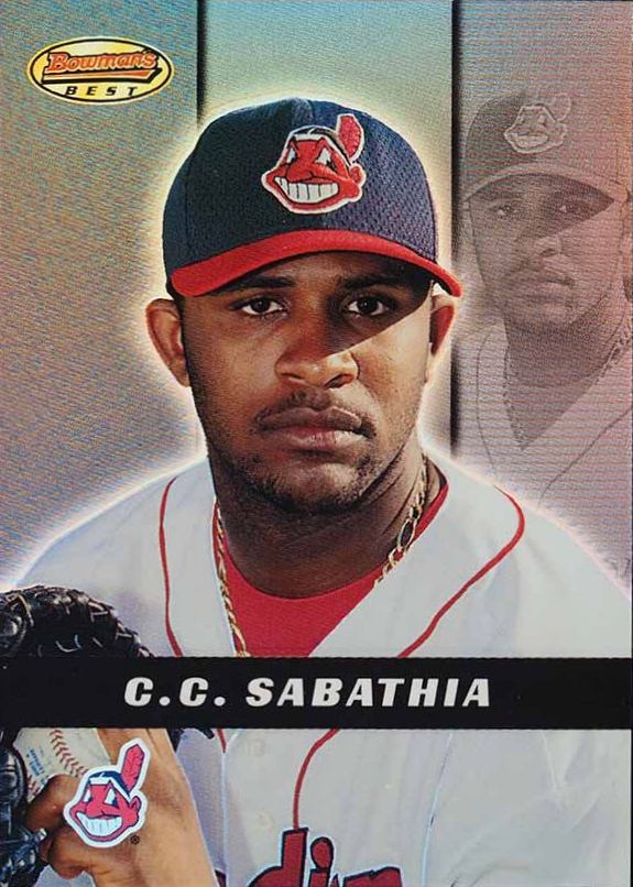 2000 Bowman's Best C.C. Sabathia #118 Baseball Card