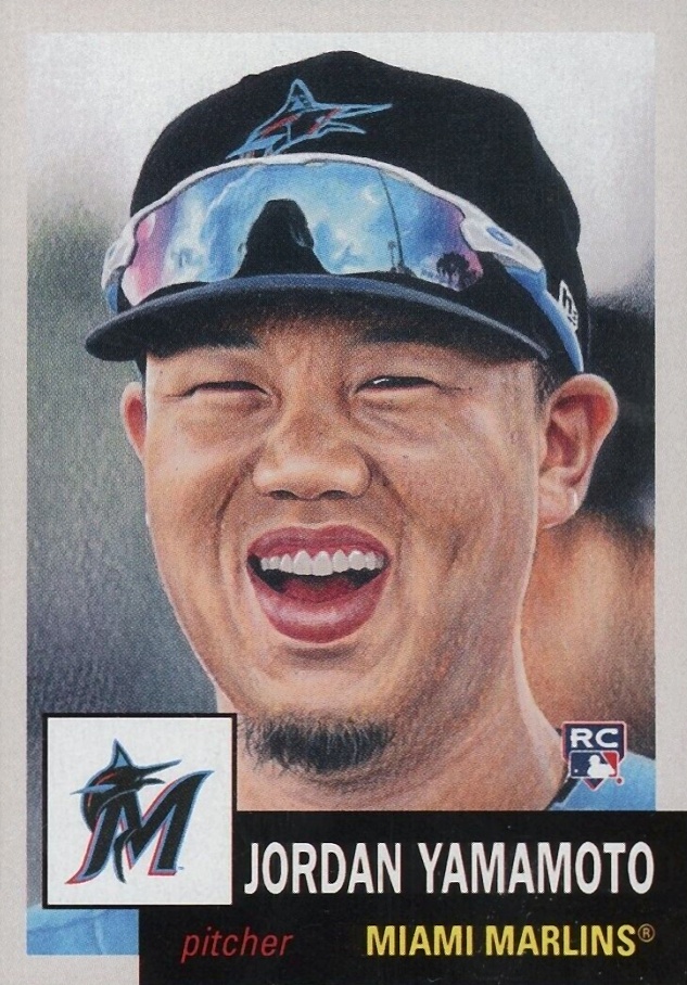 2020 Topps Living Jordan Yamamoto #314 Baseball Card