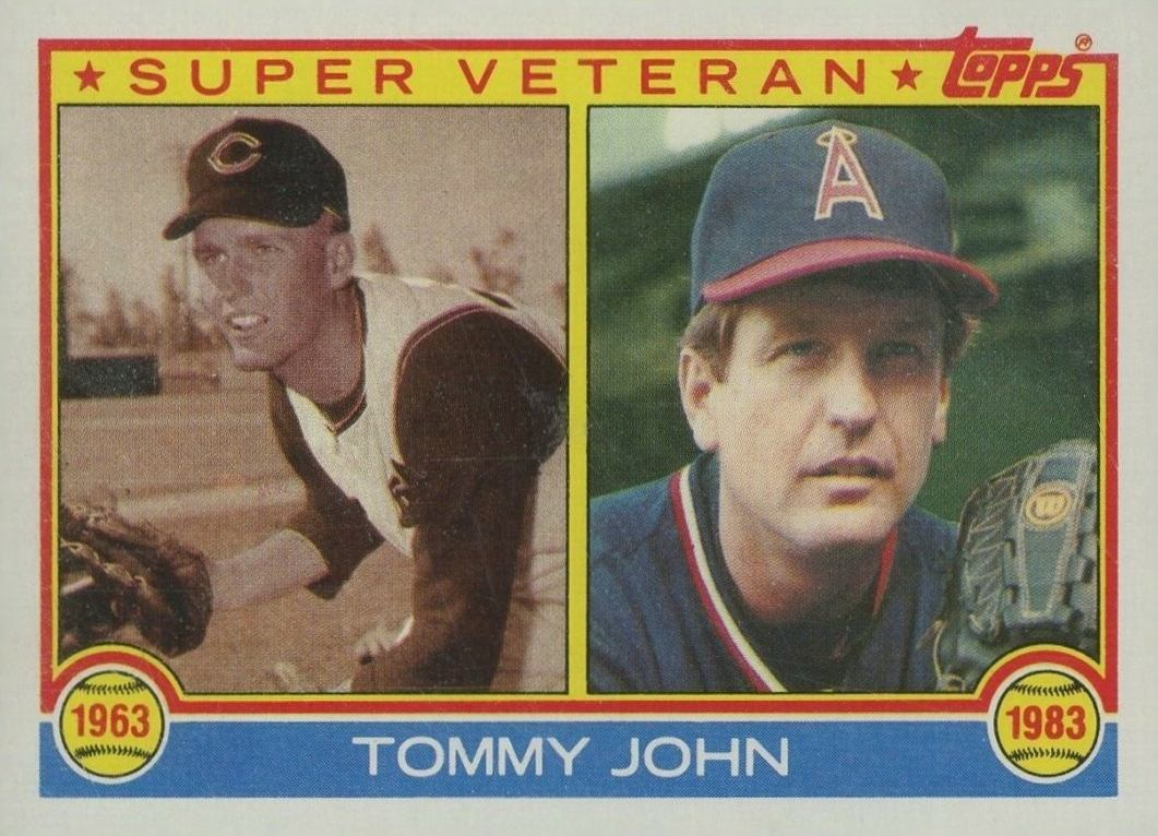 1983 Topps Tommy John #736 Baseball Card