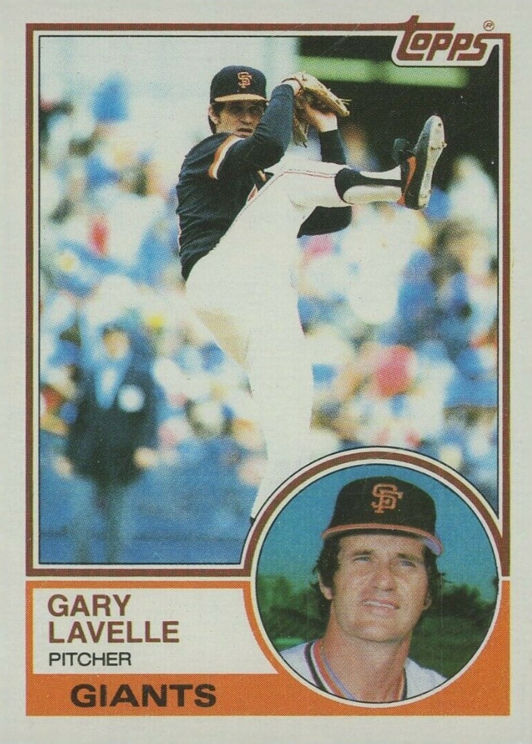 1983 Topps Gary Lavelle #791 Baseball Card
