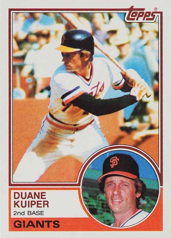 1983 Topps Duane Kuiper #767 Baseball Card