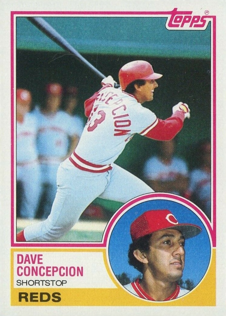 1983 Topps Dave Concepcion #720 Baseball Card