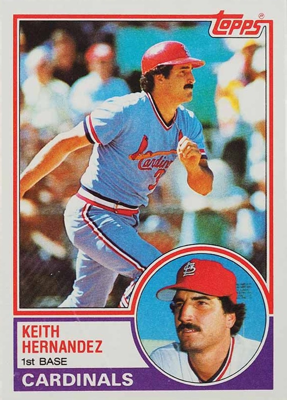 1983 Topps Keith Hernandez #700 Baseball Card