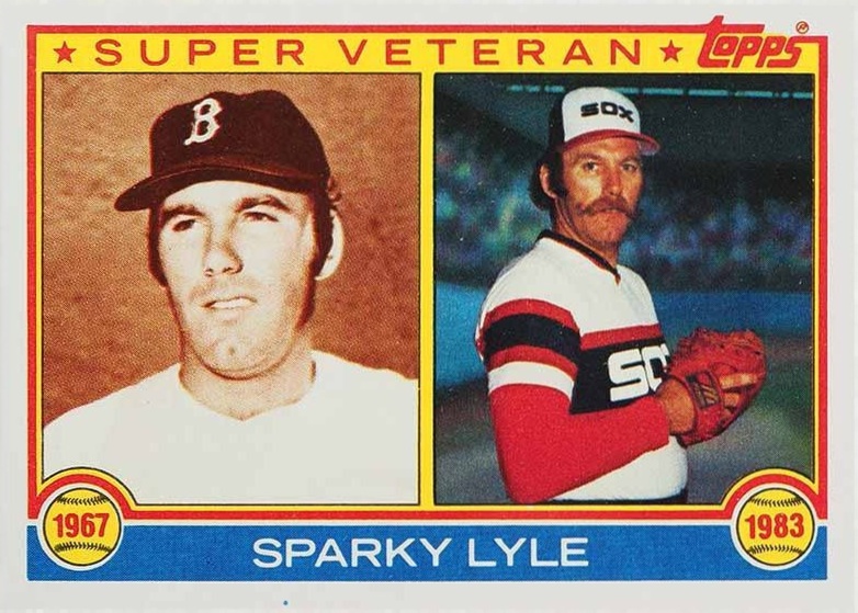 1983 Topps Sparky Lyle #694 Baseball Card