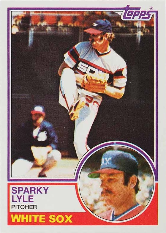 1983 Topps Sparky Lyle #693 Baseball Card