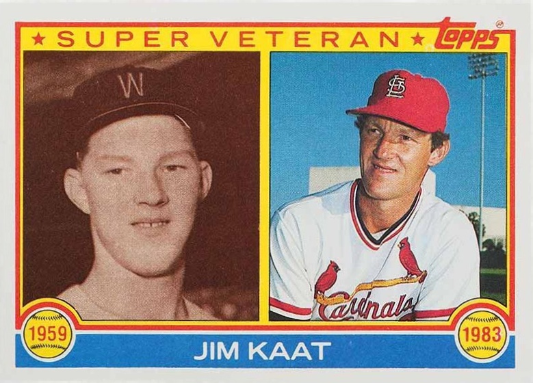 1983 Topps Jim Kaat #673 Baseball Card