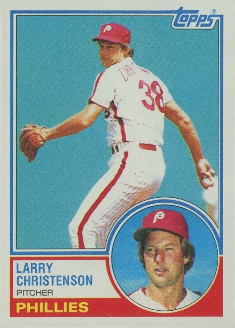 1983 Topps Larry Christenson #668 Baseball Card