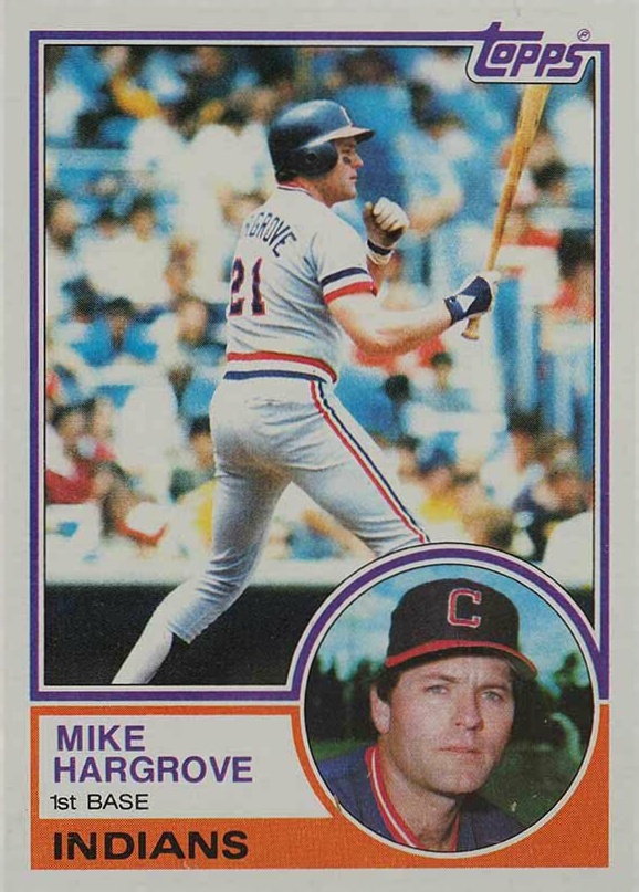 1983 Topps Mike Hargrove #660 Baseball Card