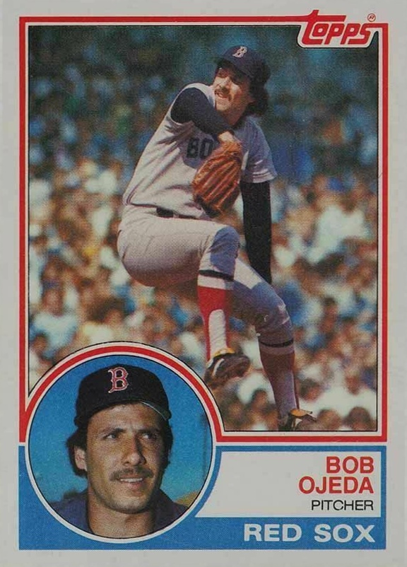 1983 Topps Bob Ojeda #654 Baseball Card