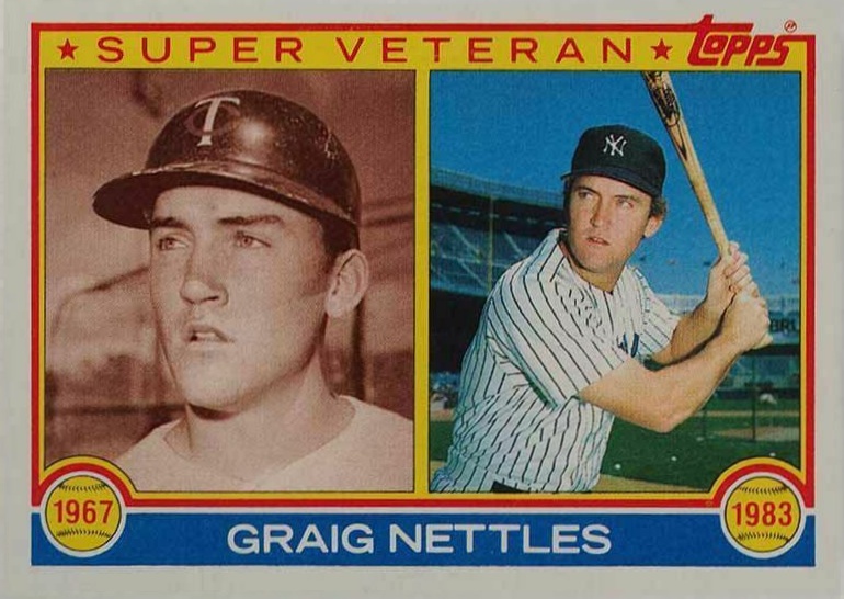 1983 Topps Graig Nettles #636 Baseball Card