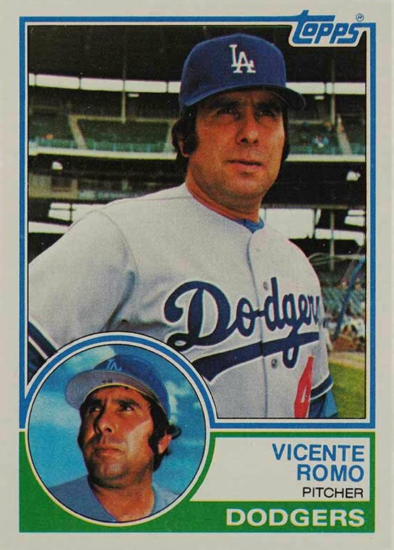 1983 Topps Vicente Romo #633 Baseball Card