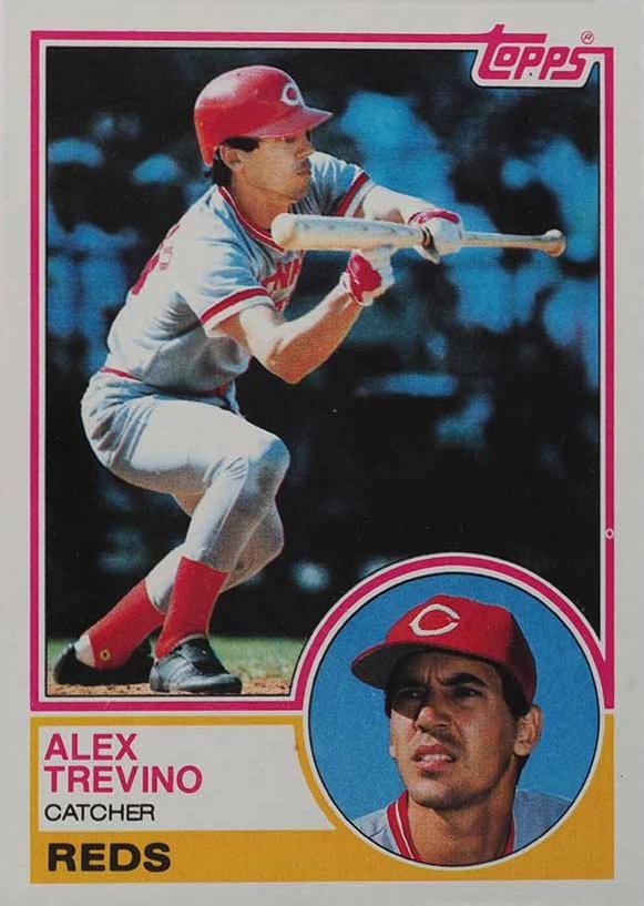 1983 Topps Alex Trevino #632 Baseball Card