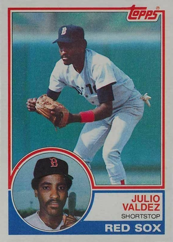 1983 Topps Julio Valdez #628 Baseball Card