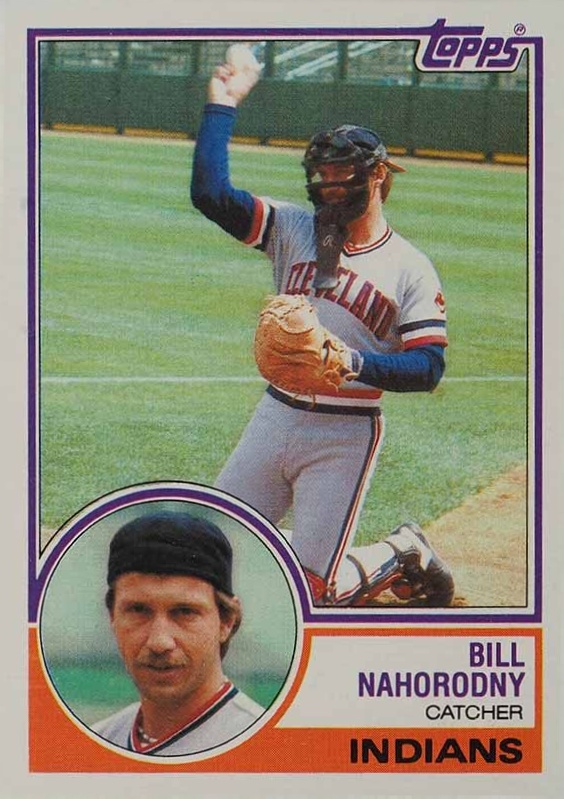 1983 Topps Bill Nahorodny #616 Baseball Card