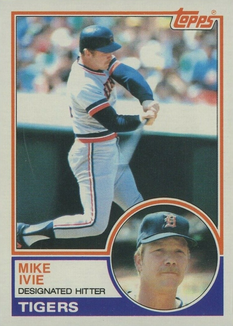 1983 Topps Mike Ivie #613 Baseball Card