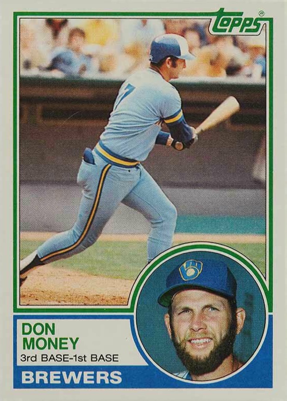 1983 Topps Don Money #608 Baseball Card