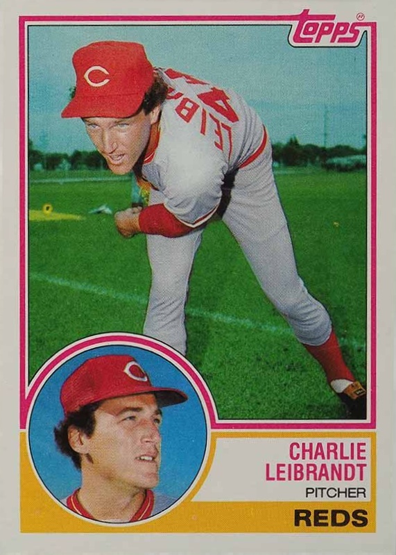 1983 Topps Charlie Leibrandt #607 Baseball Card