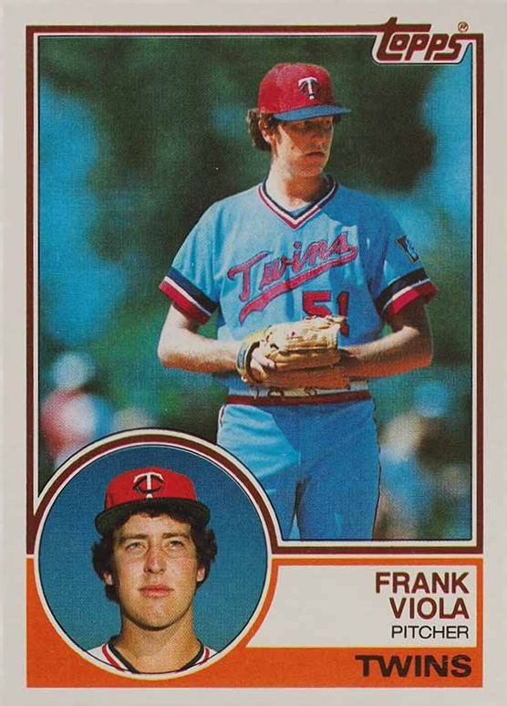 1983 Topps Frank Viola #586 Baseball Card