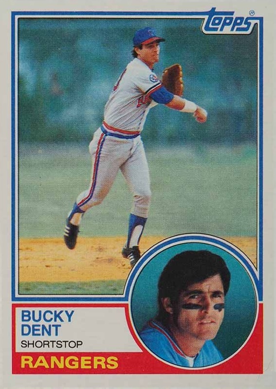 1983 Topps Bucky Dent #565 Baseball Card