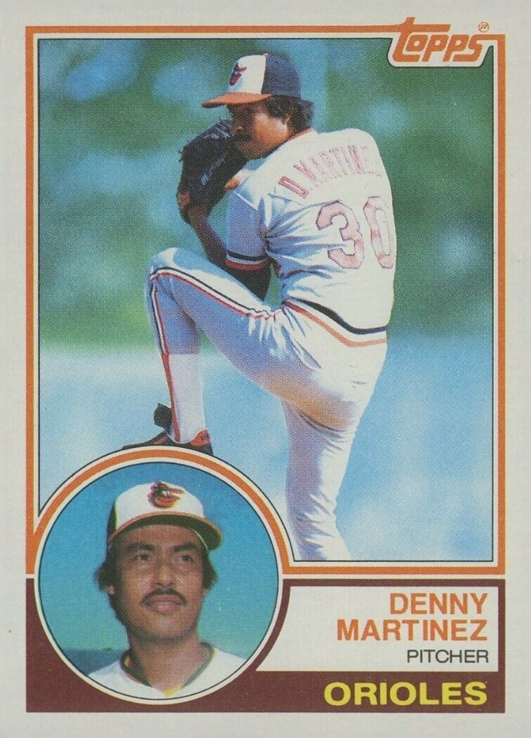 1983 Topps Dennis Martinez #553 Baseball Card