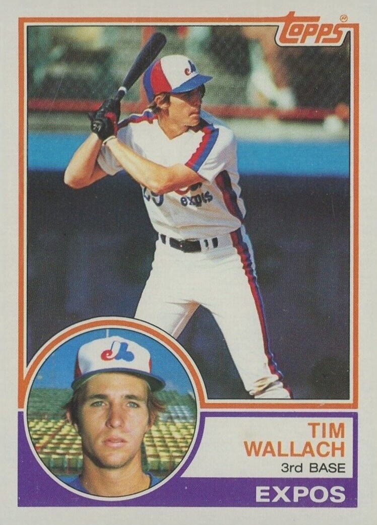 1983 Topps Tim Wallach #552 Baseball Card